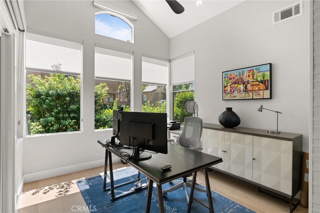 26 Sunbridge Place Dana Point, CA 92629 - Photo 13 of 39 a view of a workspace with furniture and a window