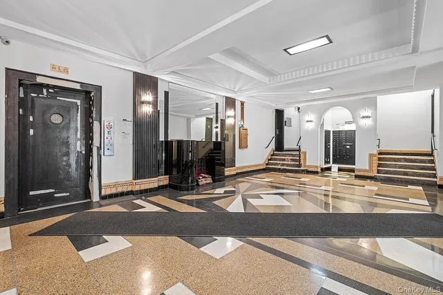 a view of a hall way of a house