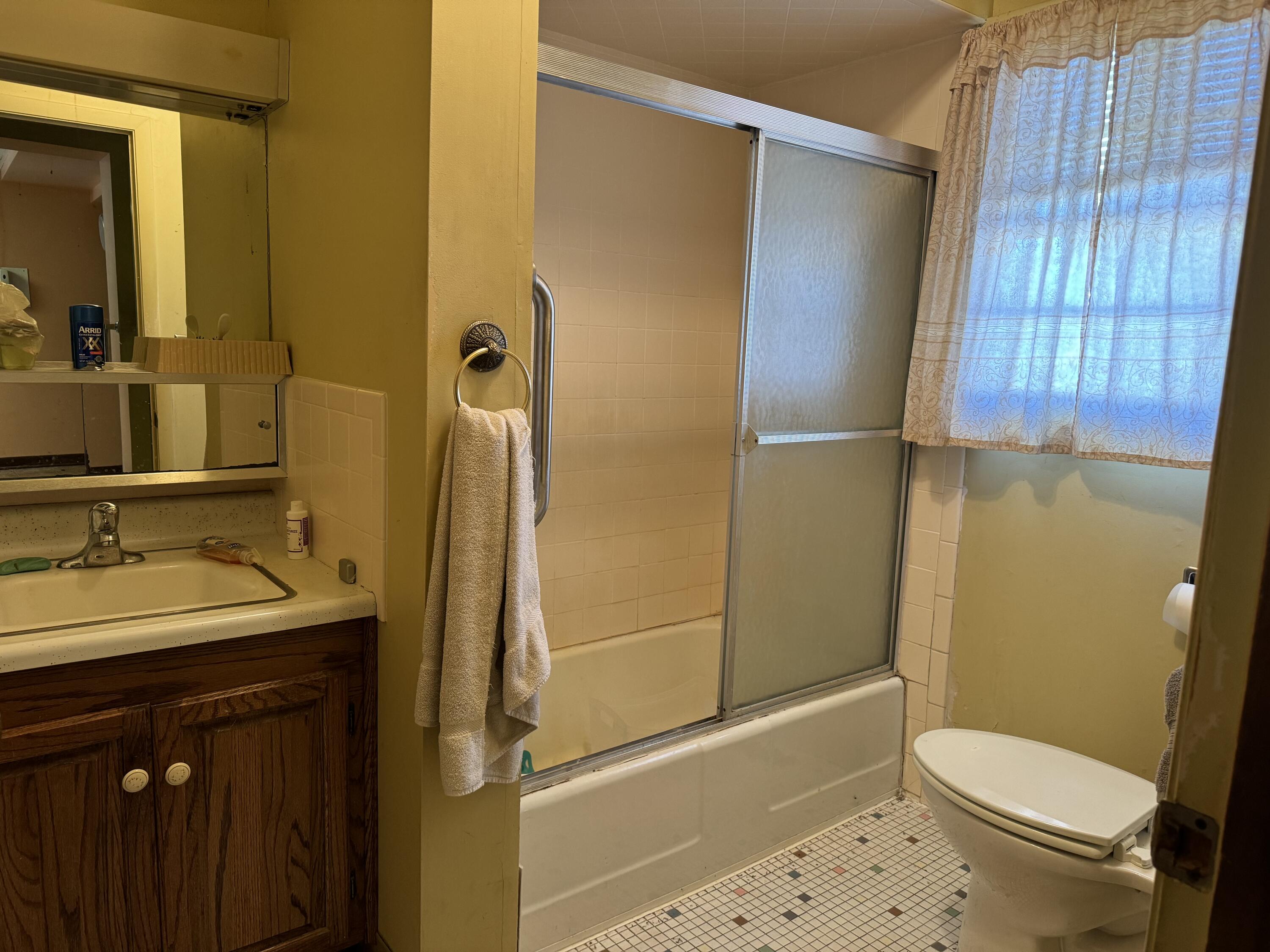 219 North Grant Street Crown Point, IN 46307 - Photo 10 of 17 a bathroom with a sink a toilet and shower