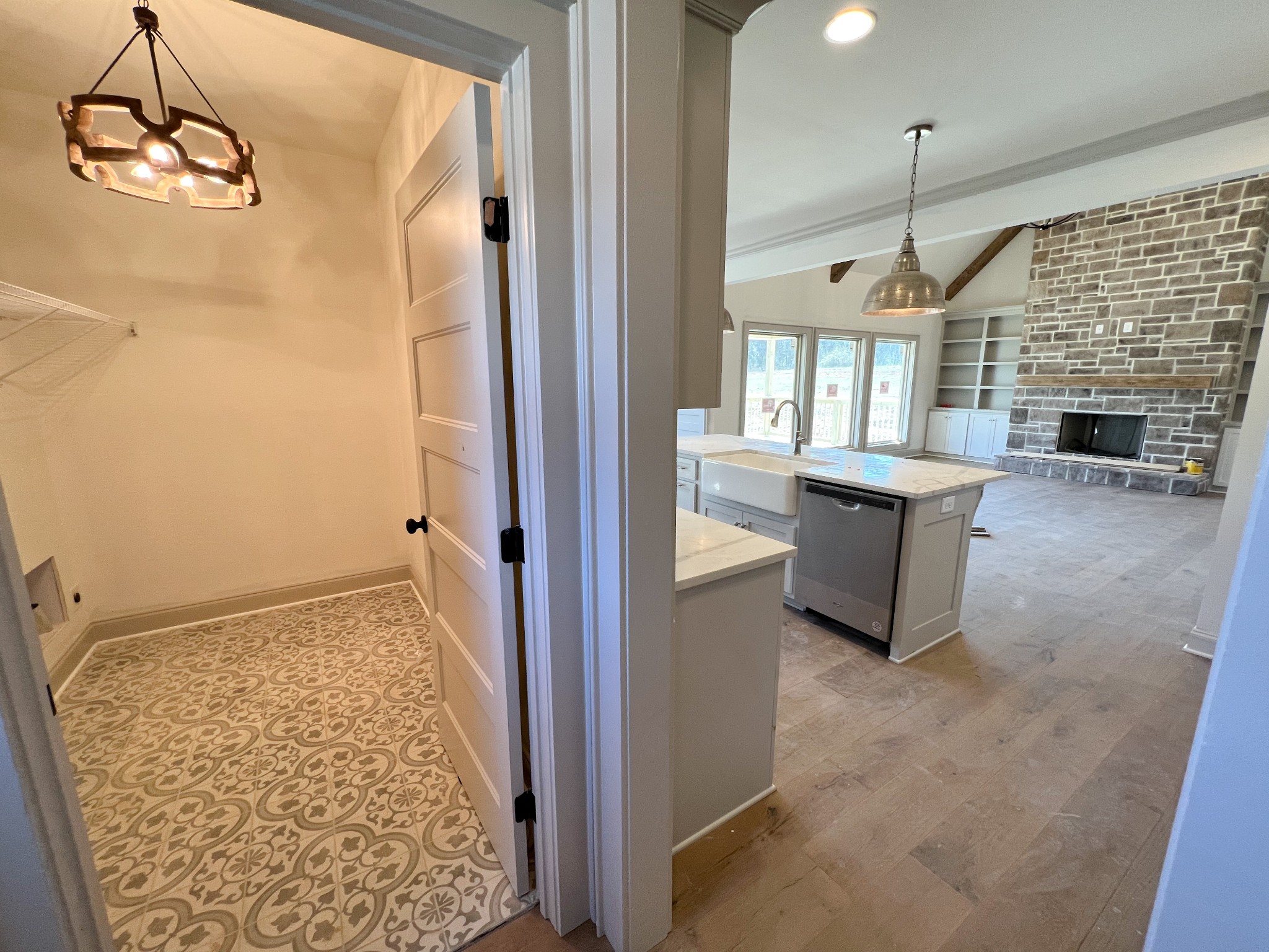 6575 Simmons Bluff Road Lebanon, TN 37090 - Photo 17 of 24 a view of hallway with livingroom and furniture