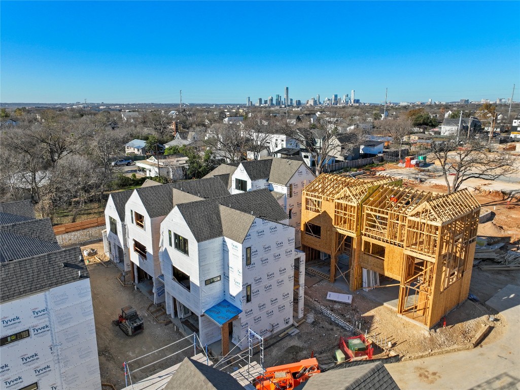 1200 Bianca Breeze Place Austin, TX 78721 - Photo 12 of 32 an aerial view of a residential apartment building with a yard