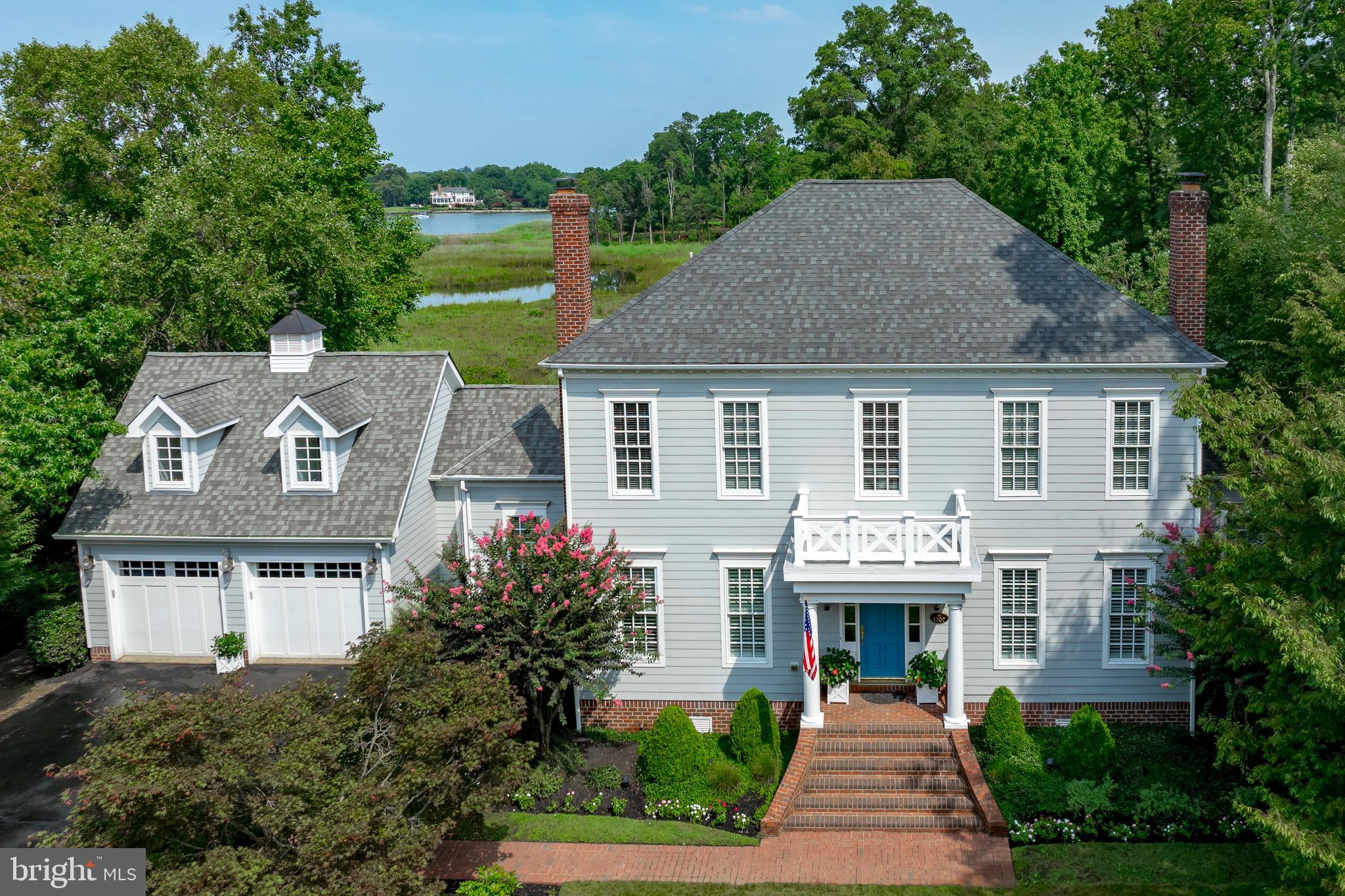 1307 Beachview Road Annapolis, MD 21403 - Photo 1 of 111 an aerial view of a house