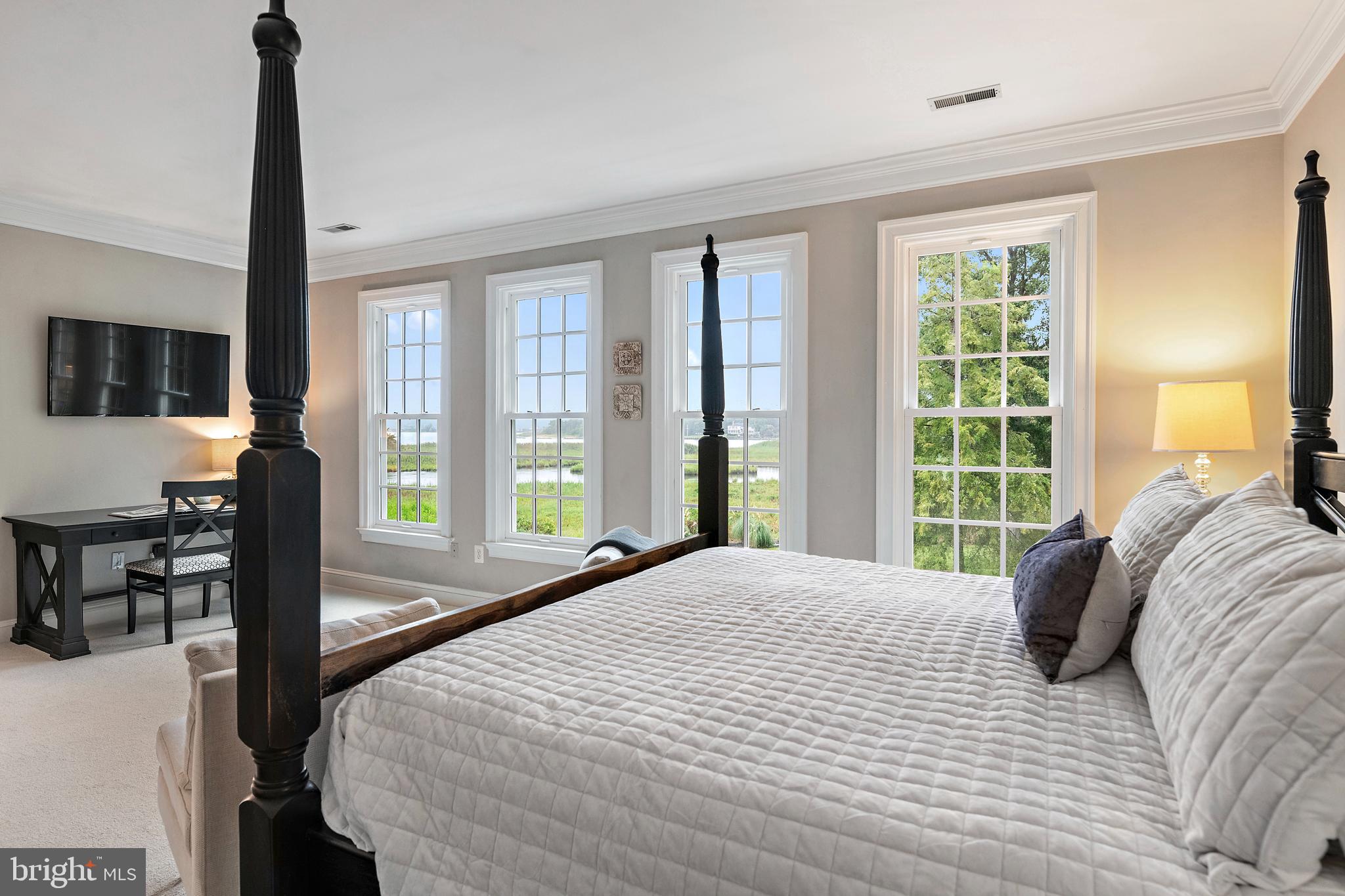 1307 Beachview Road Annapolis, MD 21403 - Photo 54 of 111 a bedroom with a bed and large window