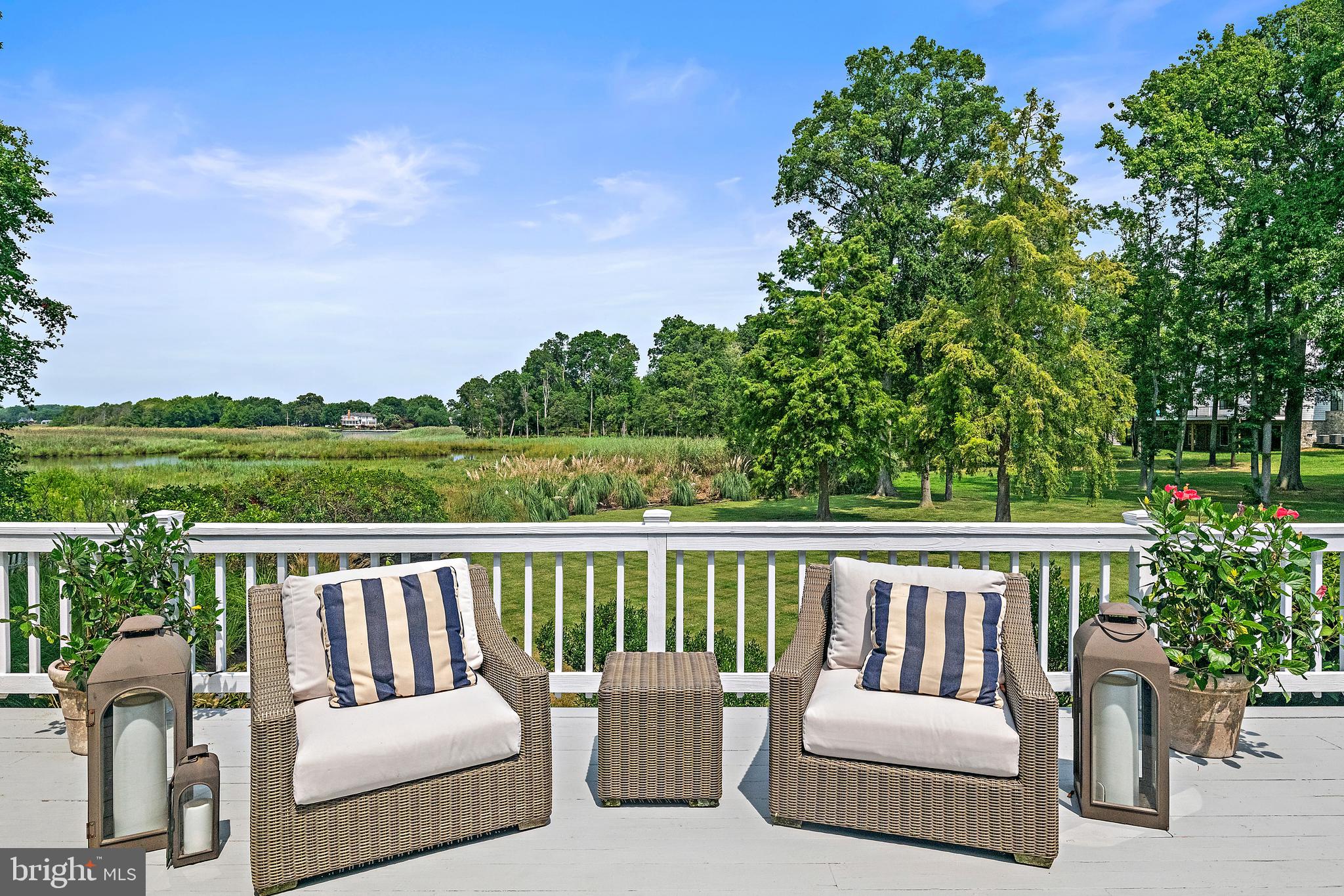1307 Beachview Road Annapolis, MD 21403 - Photo 90 of 111 a view of a two chairs in the deck