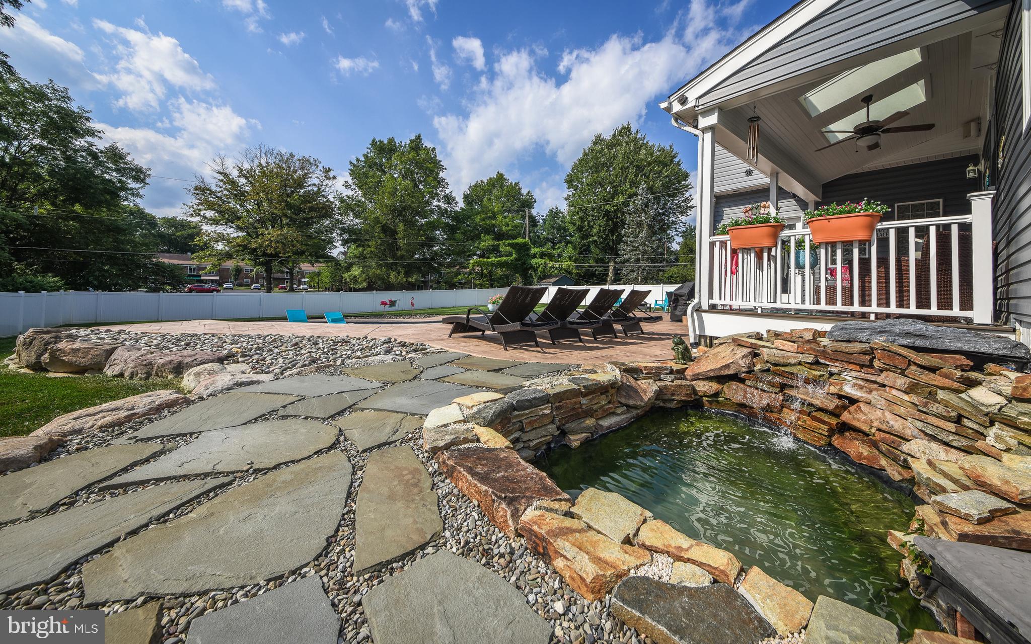 467 Rick Road Southampton, PA 18966 - Photo 36 of 37 Koi Pond