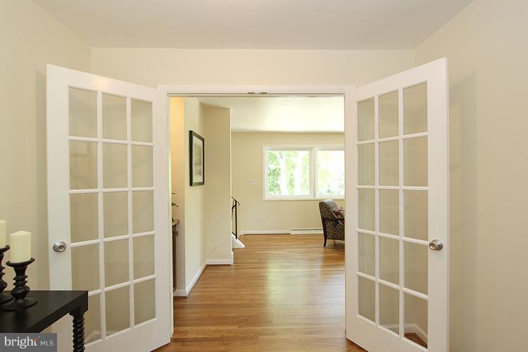4112 Highview Drive Silver Spring, MD 20906 - Photo 20 of 30 French door from Den/Office to Living Room