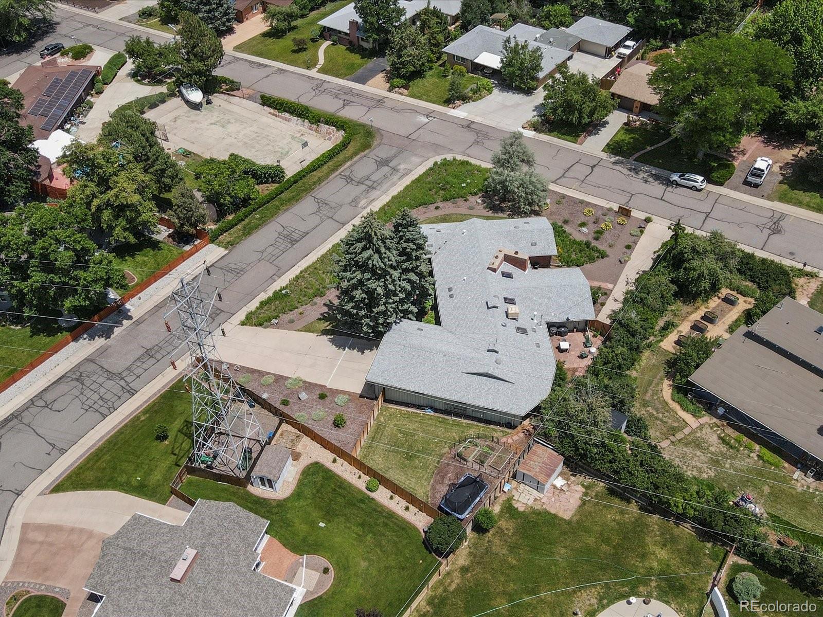 10400 West 35th Place Wheat Ridge, CO 80033 - Photo 39 of 44 an aerial view of a house