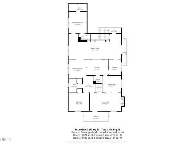 $599,999 | 203 West W Blanche Street Street, Clayton, NC 27520
