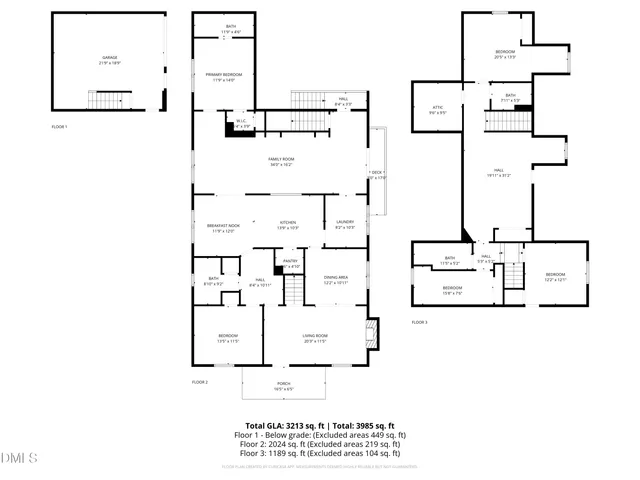 $599,999 | 203 West W Blanche Street Street, Clayton, NC 27520