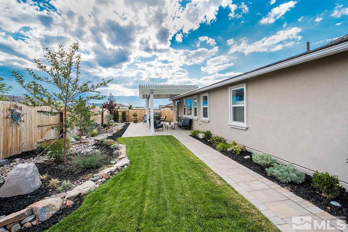 3020 Bull Rider Drive Reno, NV 89521 - Photo 23 of 25 a view of a backyard with garden