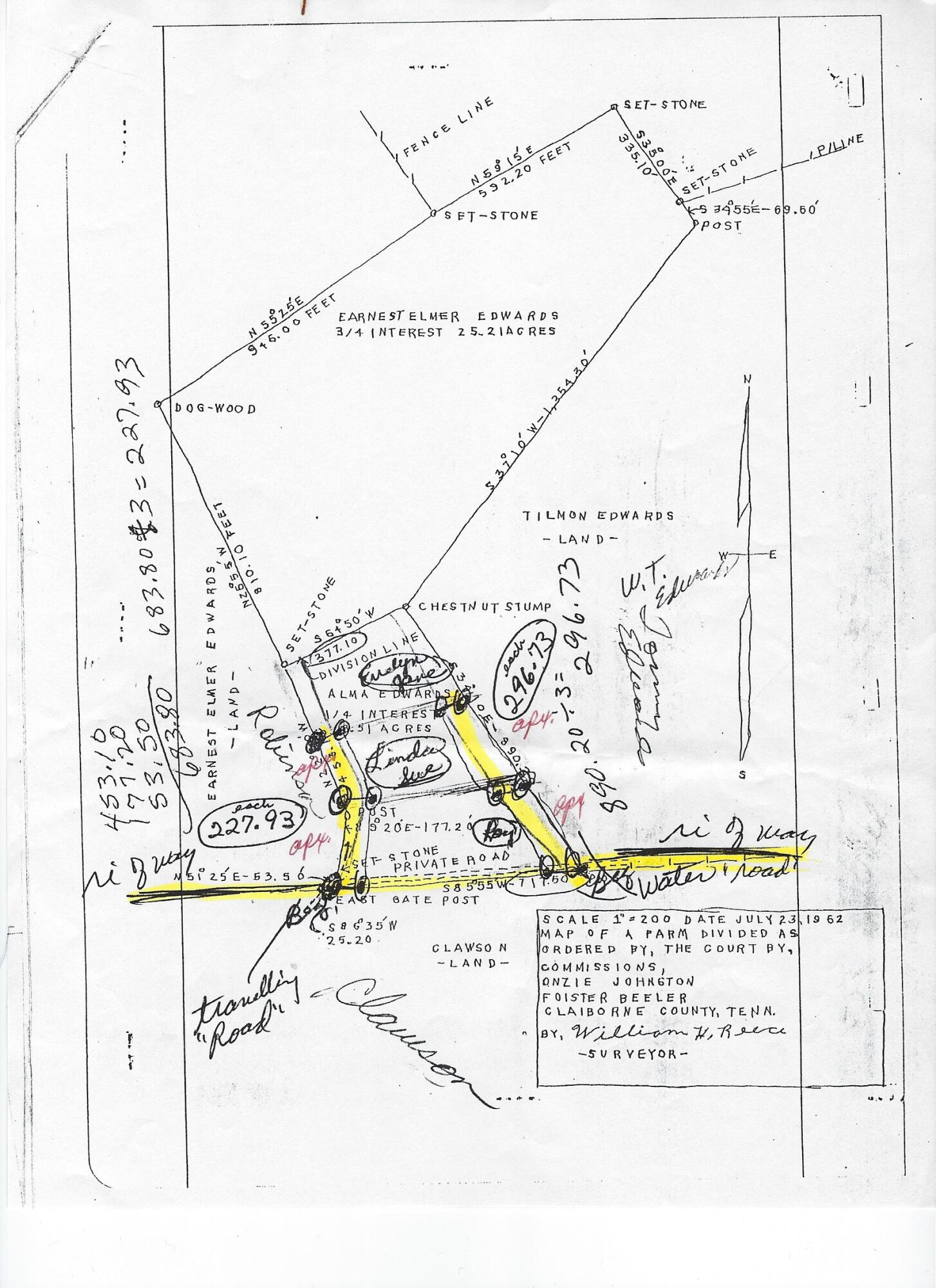 Back Valley Road Speedwell, TN 37870 - Photo 5 of 5 platmap of little field