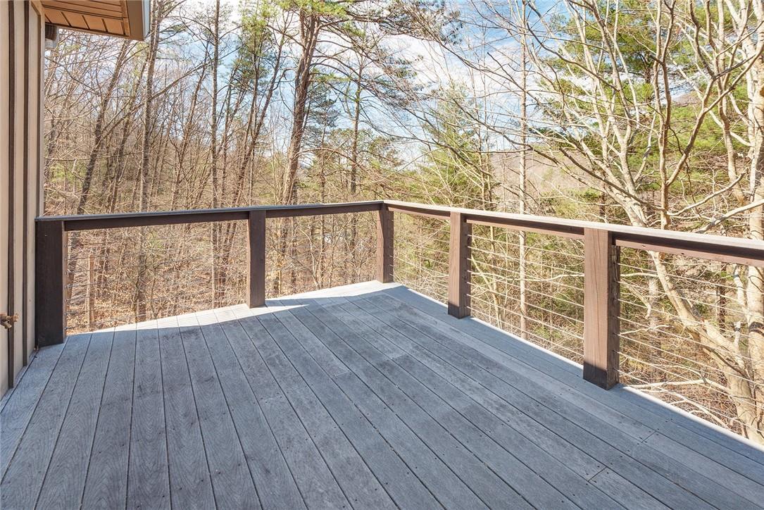 23 Ruffed Grouse Drive Weaverville, NC 28787 - Photo 15 of 48 a view of balcony with wooden floor