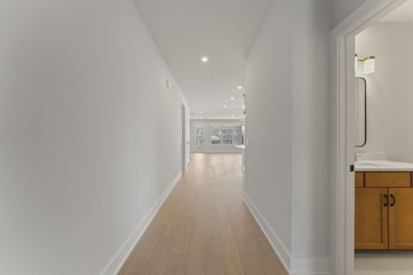 826 Silva Loop Mount Juliet, TN 37122 - Photo 17 of 24 a view of a hallway with wooden floor