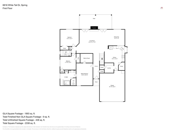 $2,200 | 6818 White Tail Drive, Spring, TX 77379
