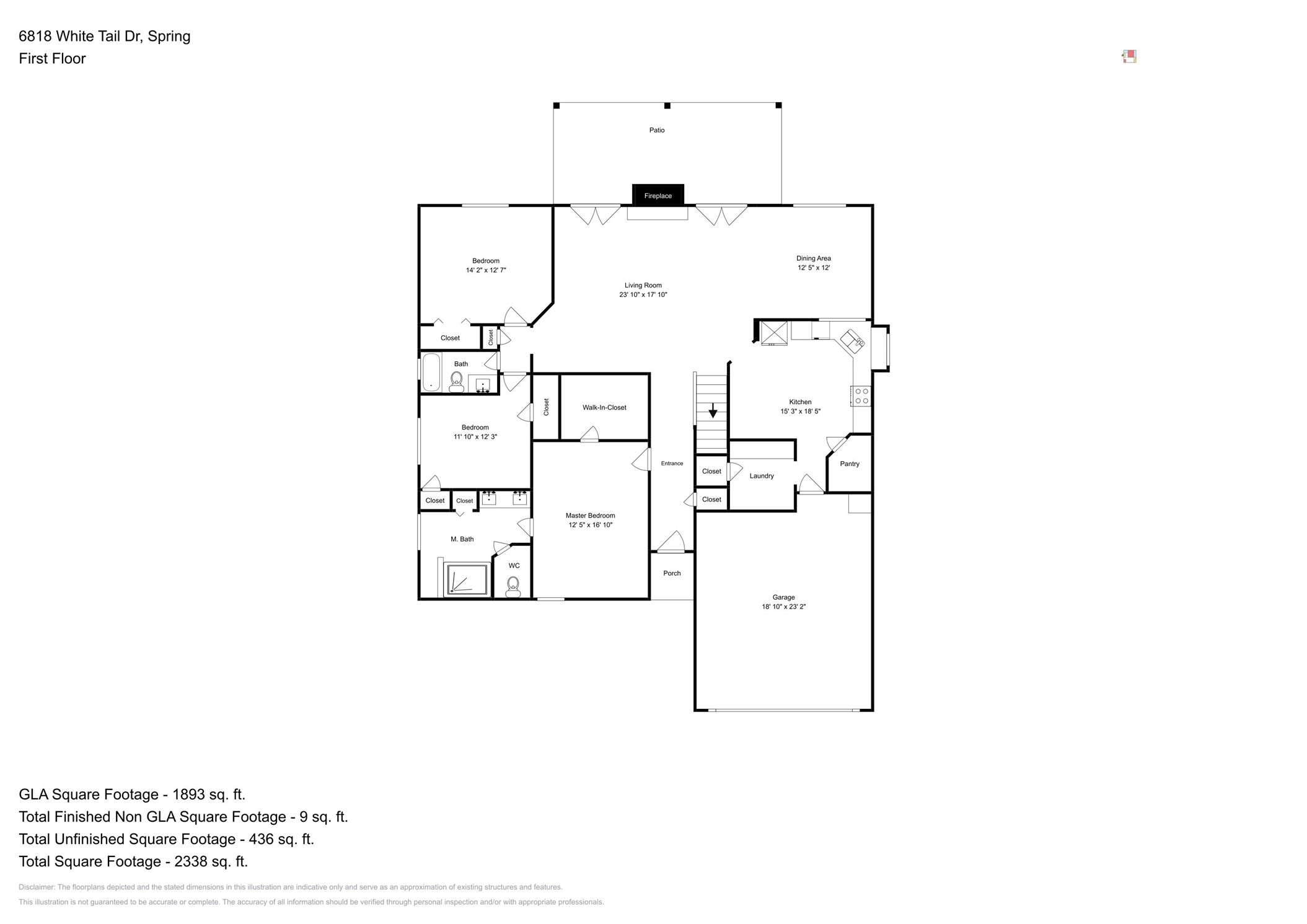 6818 White Tail Drive Spring, TX 77379 - Photo 23 of 24
