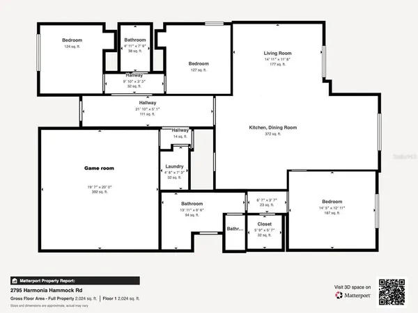 $359,990 | 2795 Harmonia Hammock Road, St. Cloud, FL 34773
