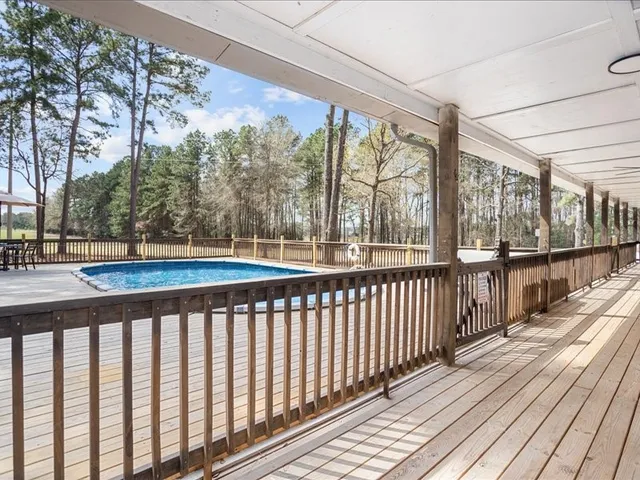 a city view from a balcony