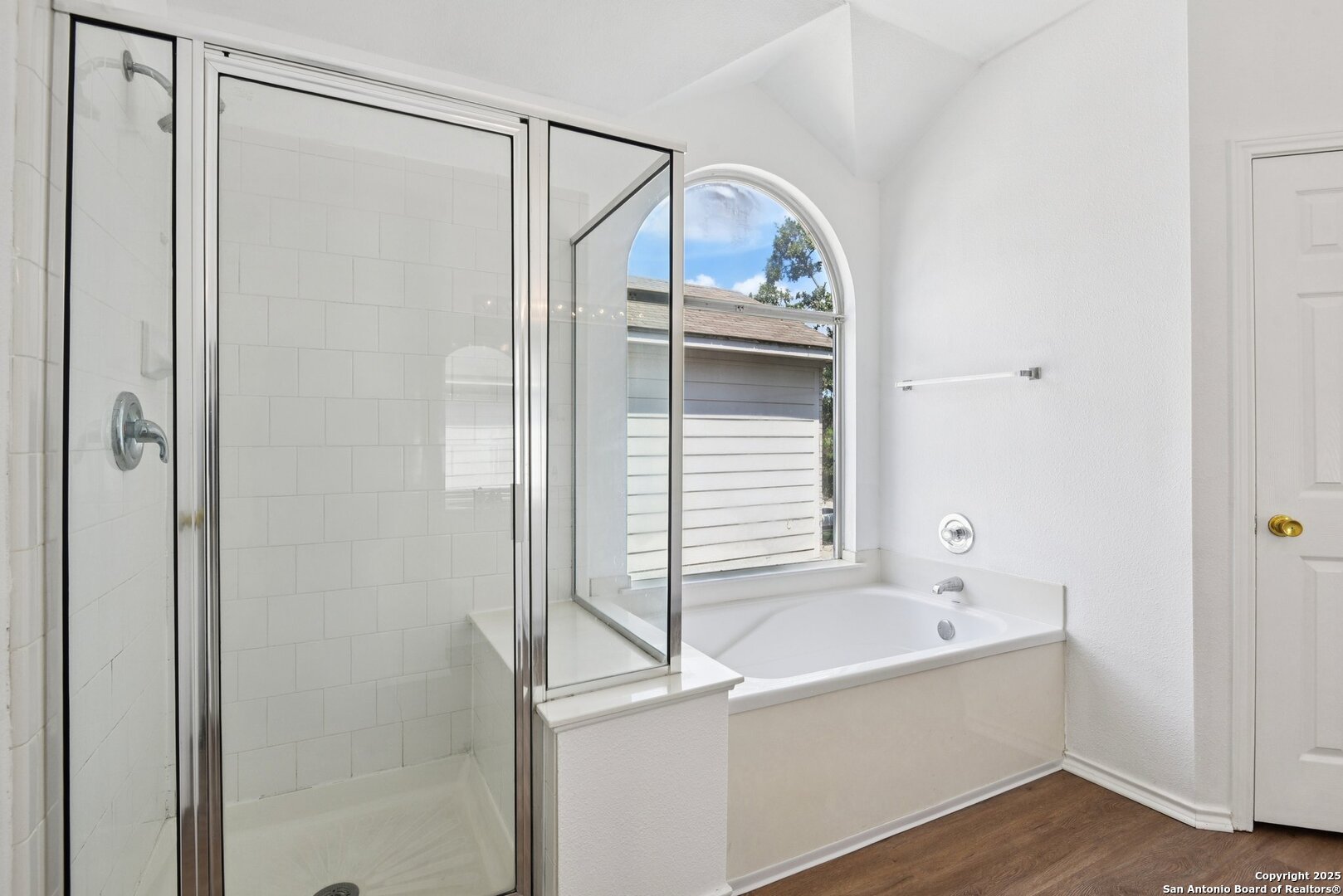 21510 Rio Colorado San Antonio, TX 78259 - Photo 23 of 42 a bathroom with a bathtub and a shower
