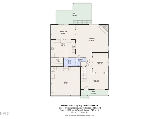 $440,000 | 218 River Hills Drive, Clayton, NC 27527