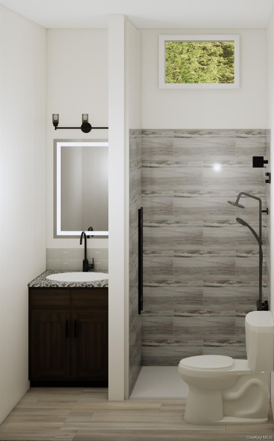 197 Wheeler Road, Unit 90 Florida, NY 10921 - Photo 11 of 37 Primary bathroom with vanity and a shower stall