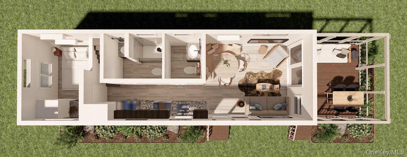 197 Wheeler Road, Unit 90 Florida, NY 10921 - Photo 36 of 37 Floor plan for the first floor plan