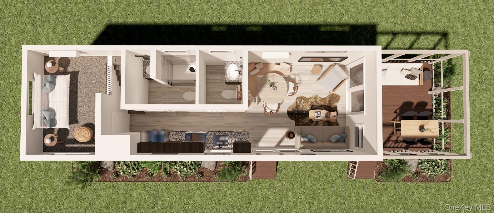 197 Wheeler Road, Unit 90 Florida, NY 10921 - Photo 37 of 37 View of floor plan with the loft included