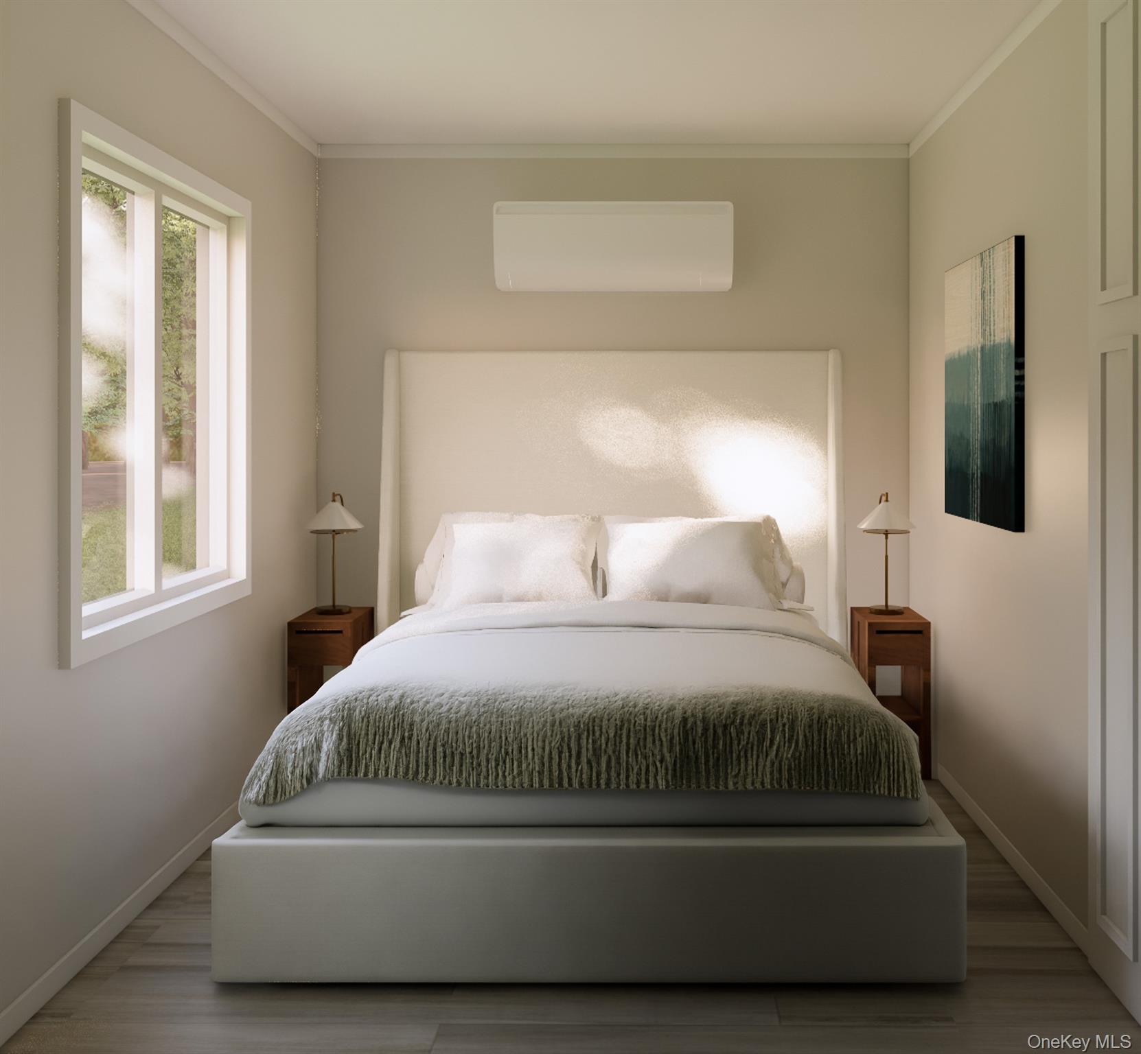 197 Wheeler Road, Unit 90 Florida, NY 10921 - Photo 9 of 37 Bedroom with a wall mounted AC