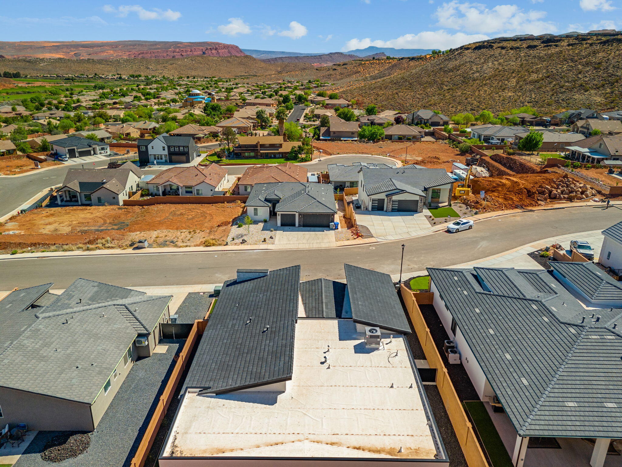 2885 East View Pointe Drive Washington, UT 84780 - Photo 87 of 99 Birds Eye View Exterior Roof of Home