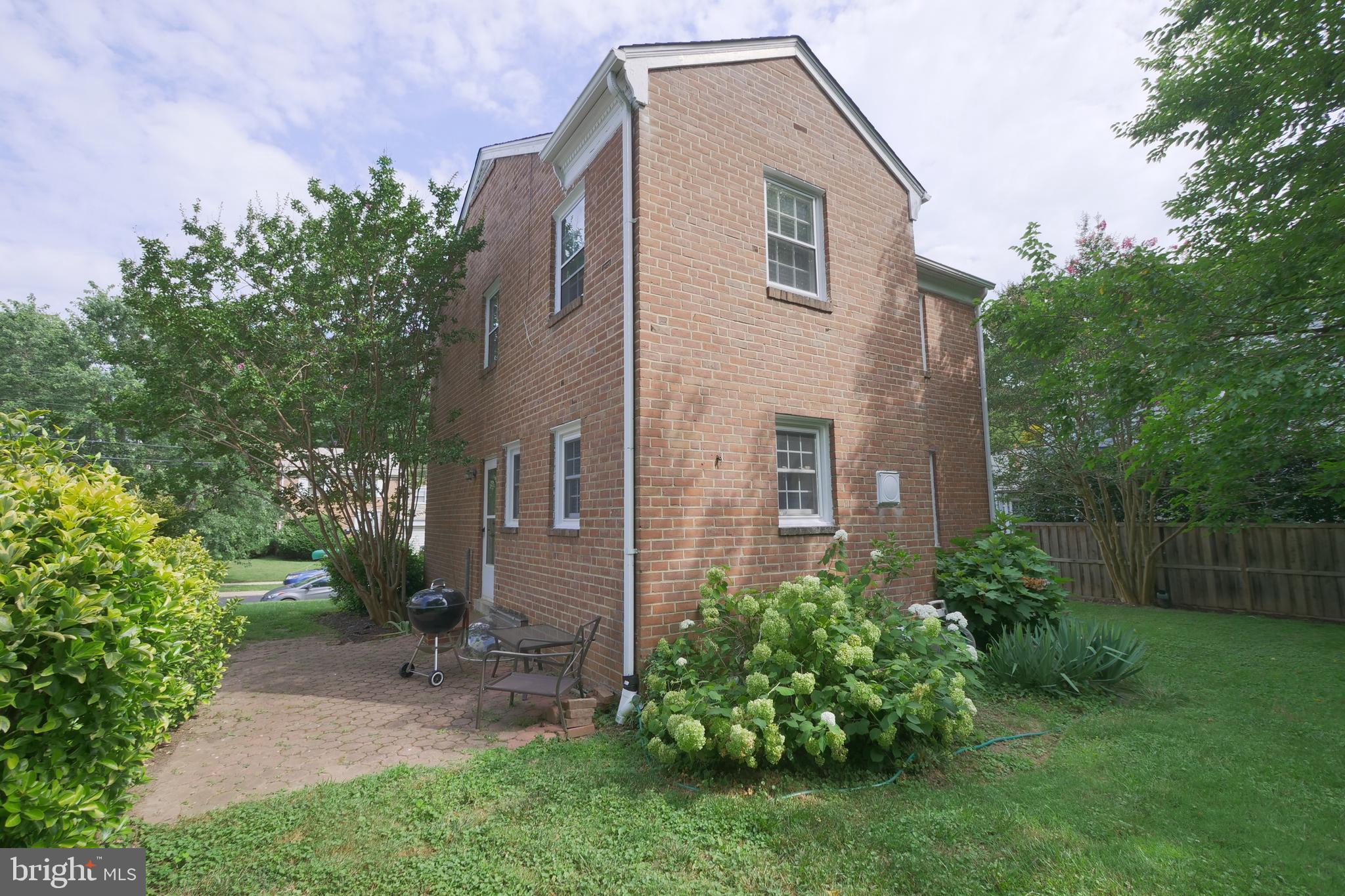 1802 August Drive Silver Spring, MD 20902 - Photo 32 of 35 Exterior - Side Brick Patio