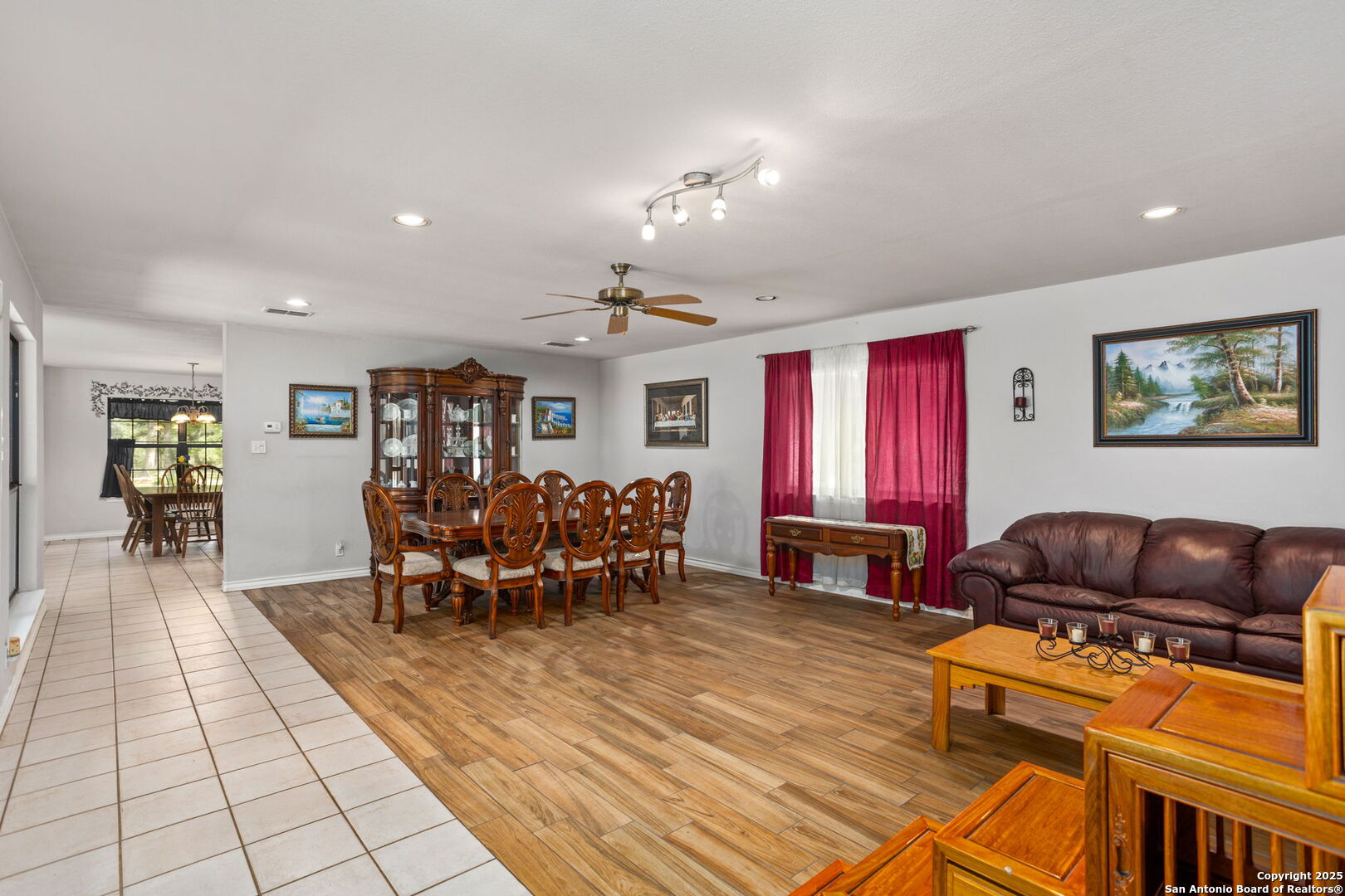 20-acres Guadalupe Ranch Lane Seguin, TX 78155 - Photo 22 of 40 a living room with furniture and a dining table