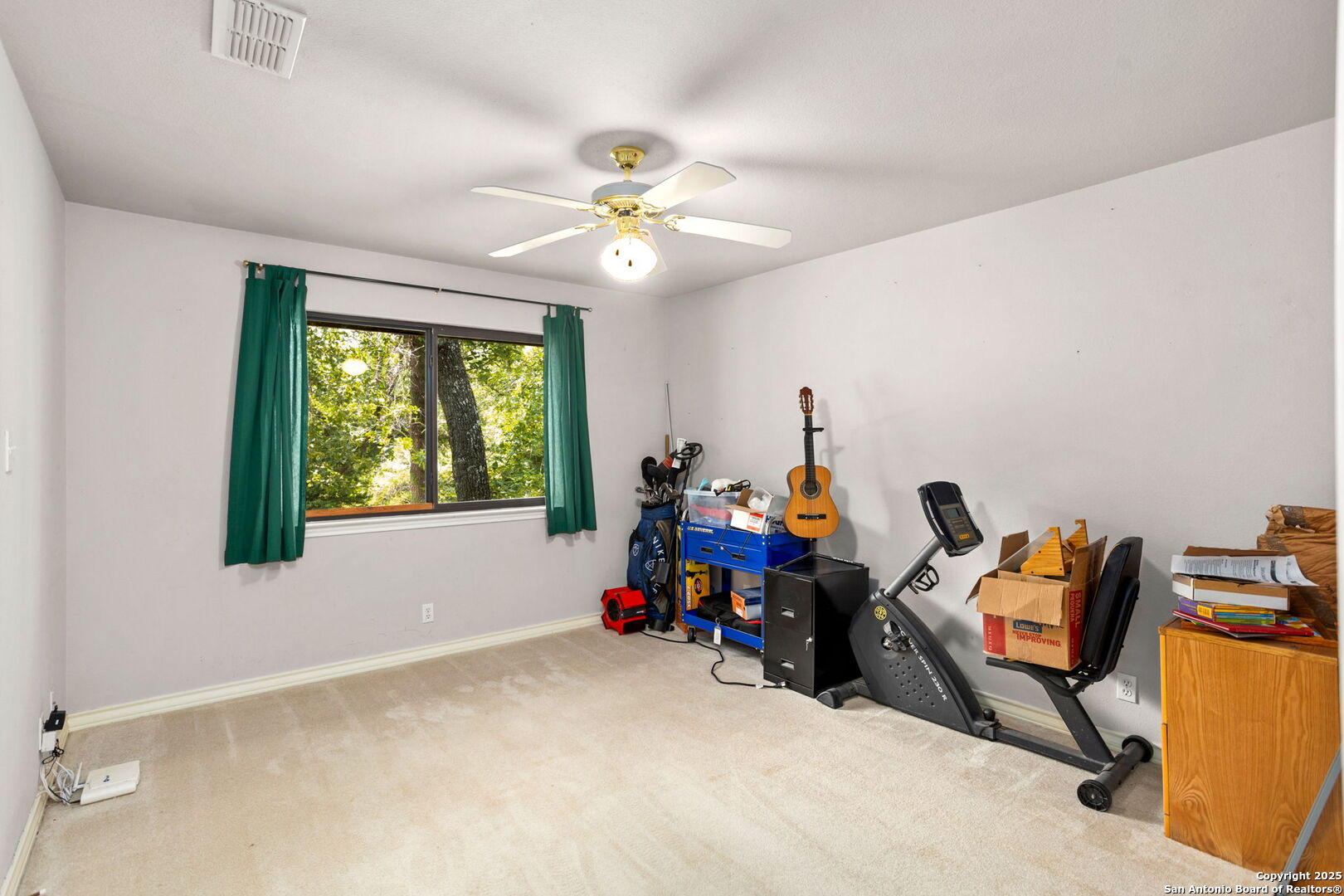 20-acres Guadalupe Ranch Lane Seguin, TX 78155 - Photo 26 of 40 a view of a workspace with furniture and a window