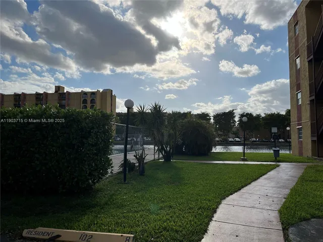 a view of outdoor space and yard