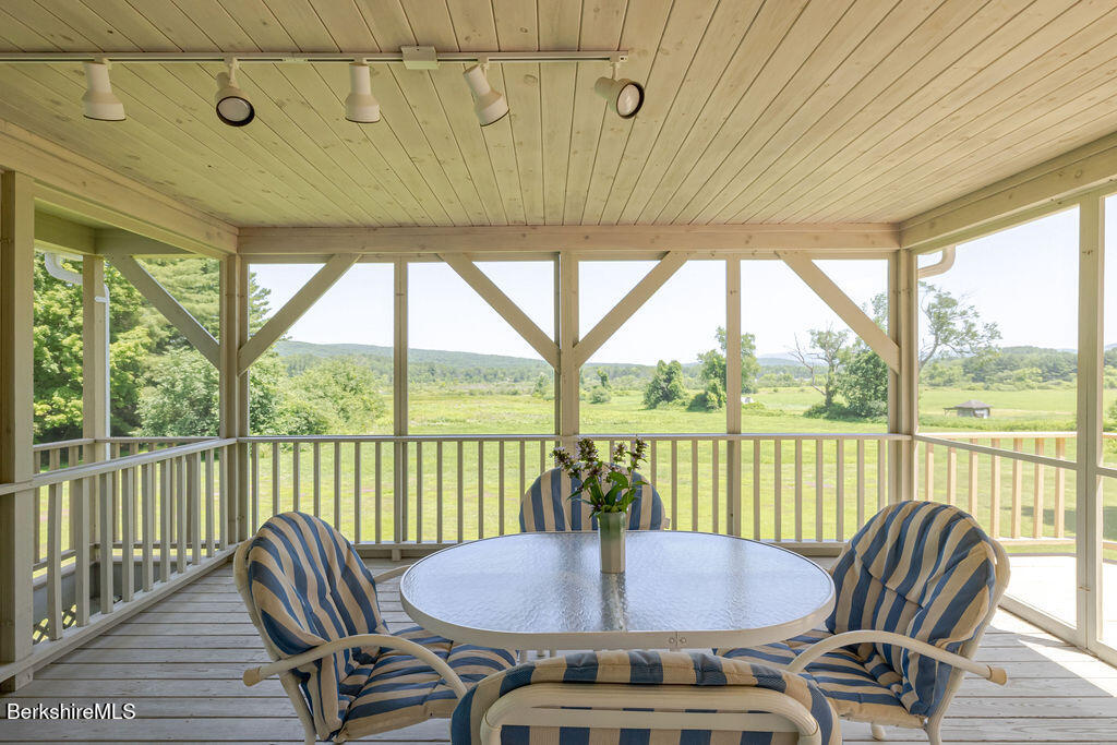 2 Woodruff Road West Stockbridge, MA 01266 - Photo 13 of 24 VIEW from Screened Porch
