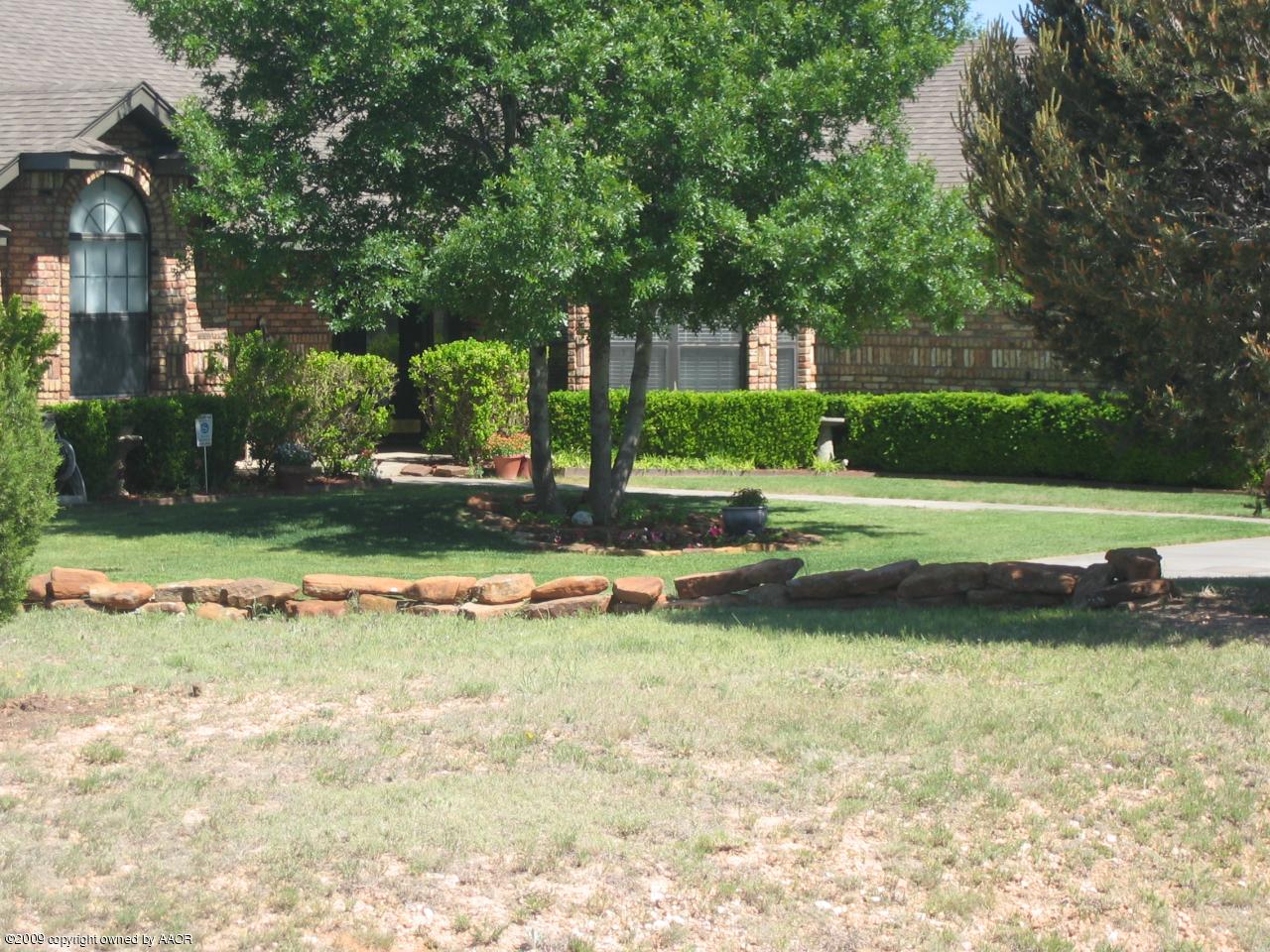 711 McKenzie Road Amarillo, TX 79118 - Photo 2 of 38 a view of backyard with green space