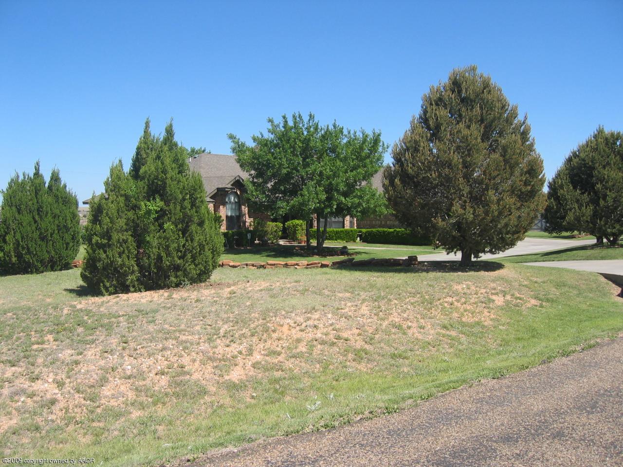 711 McKenzie Road Amarillo, TX 79118 - Photo 35 of 38 a backyard of a house with lots of green space