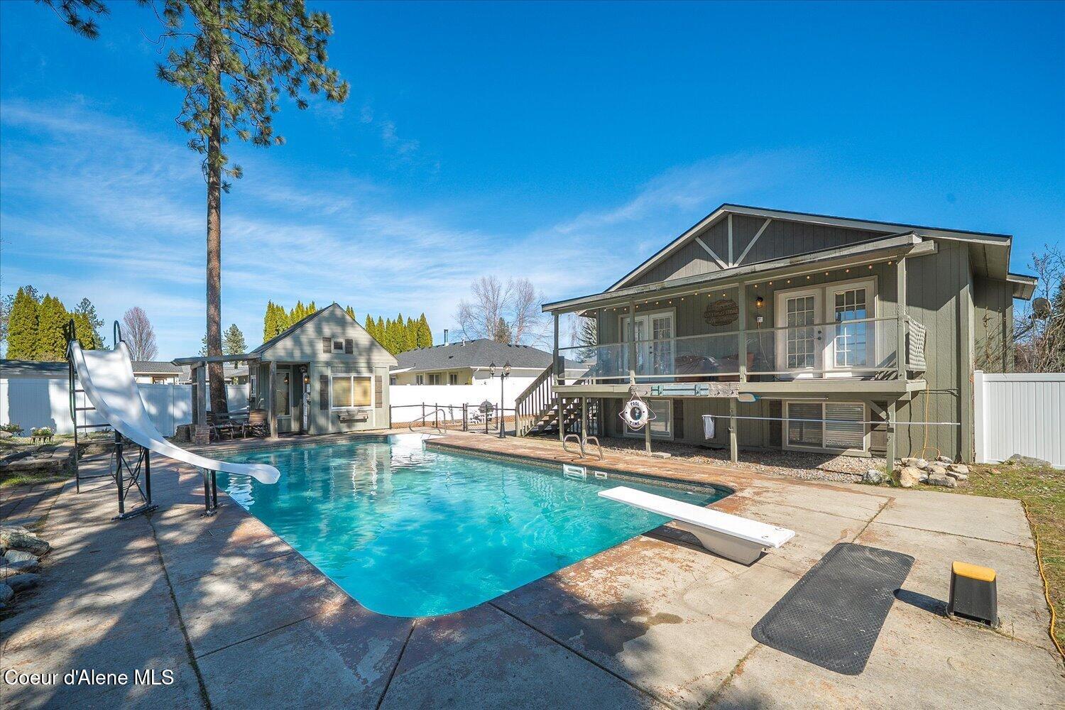 2531 Titleist Way Post Falls, ID 83854 - Photo 29 of 61 Pool & Back of Home