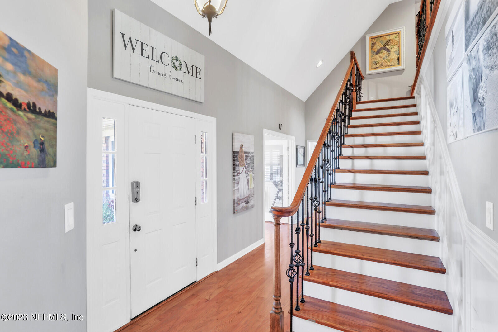 6439 Jack Wright Island Road St. Augustine, FL 32092 - Photo 20 of 85 Entry and staircase