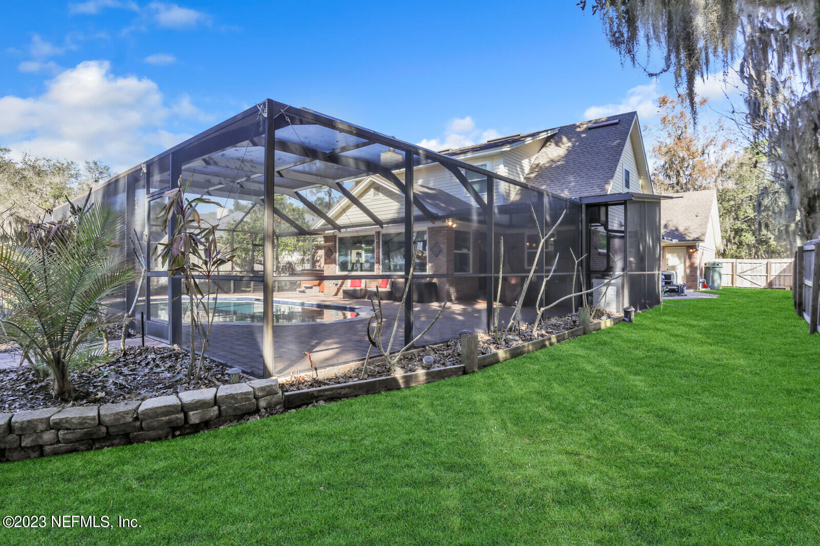 6439 Jack Wright Island Road St. Augustine, FL 32092 - Photo 57 of 85 Screened enclosure