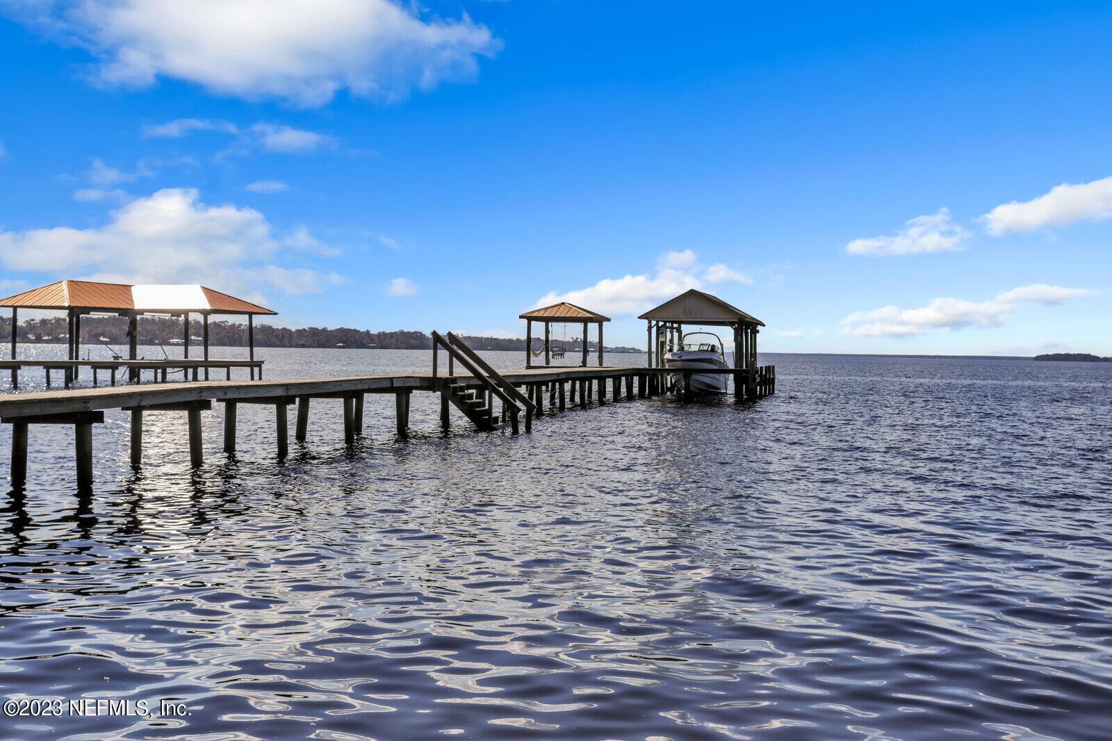 6439 Jack Wright Island Road St. Augustine, FL 32092 - Photo 61 of 85 Dock + stair case