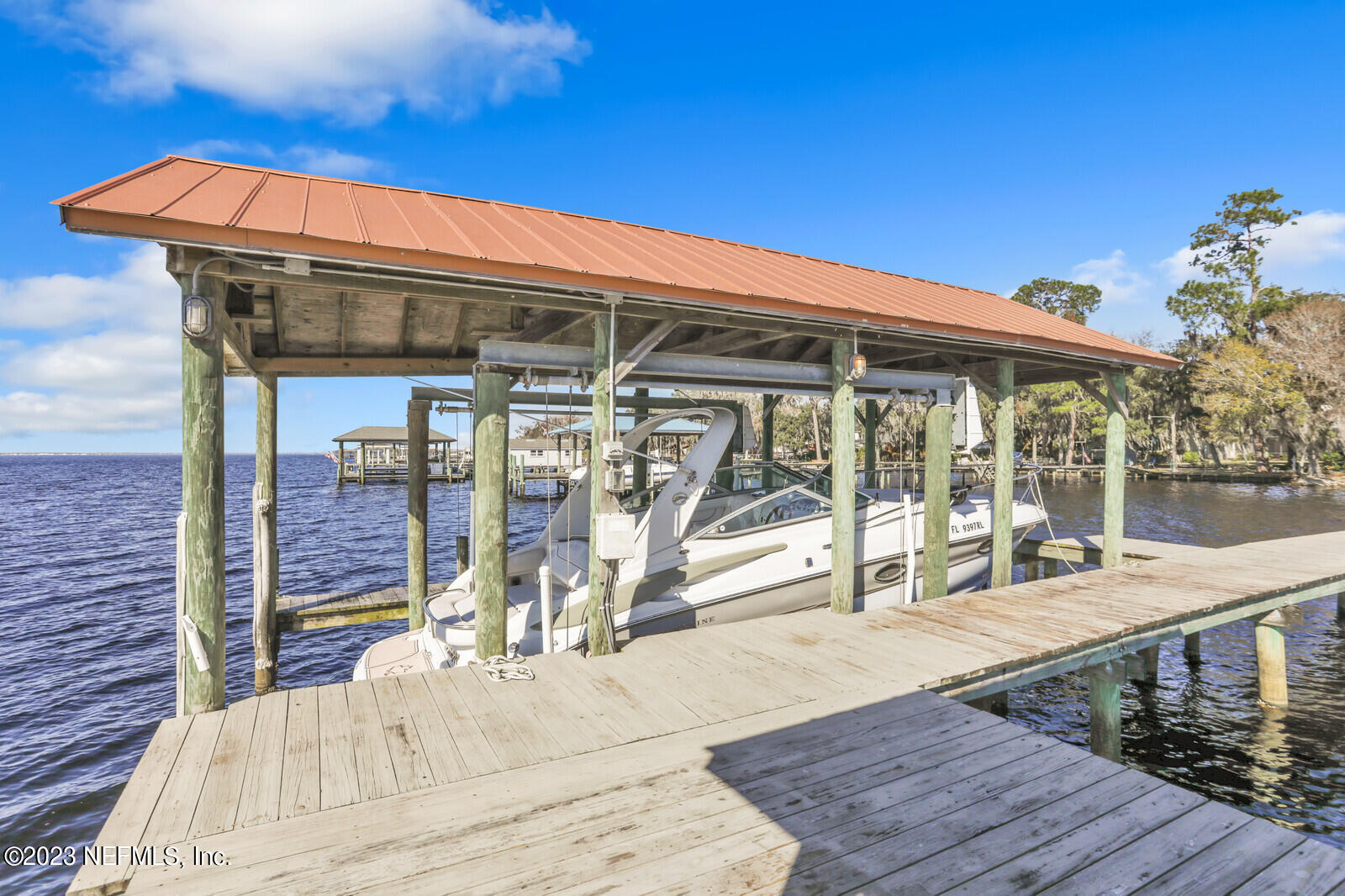 6439 Jack Wright Island Road St. Augustine, FL 32092 - Photo 65 of 85 Boat Lift