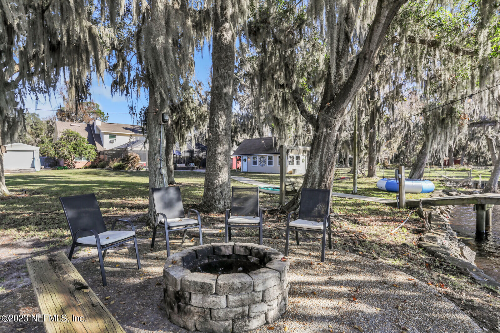 6439 Jack Wright Island Road St. Augustine, FL 32092 - Photo 75 of 85 Fire Pit