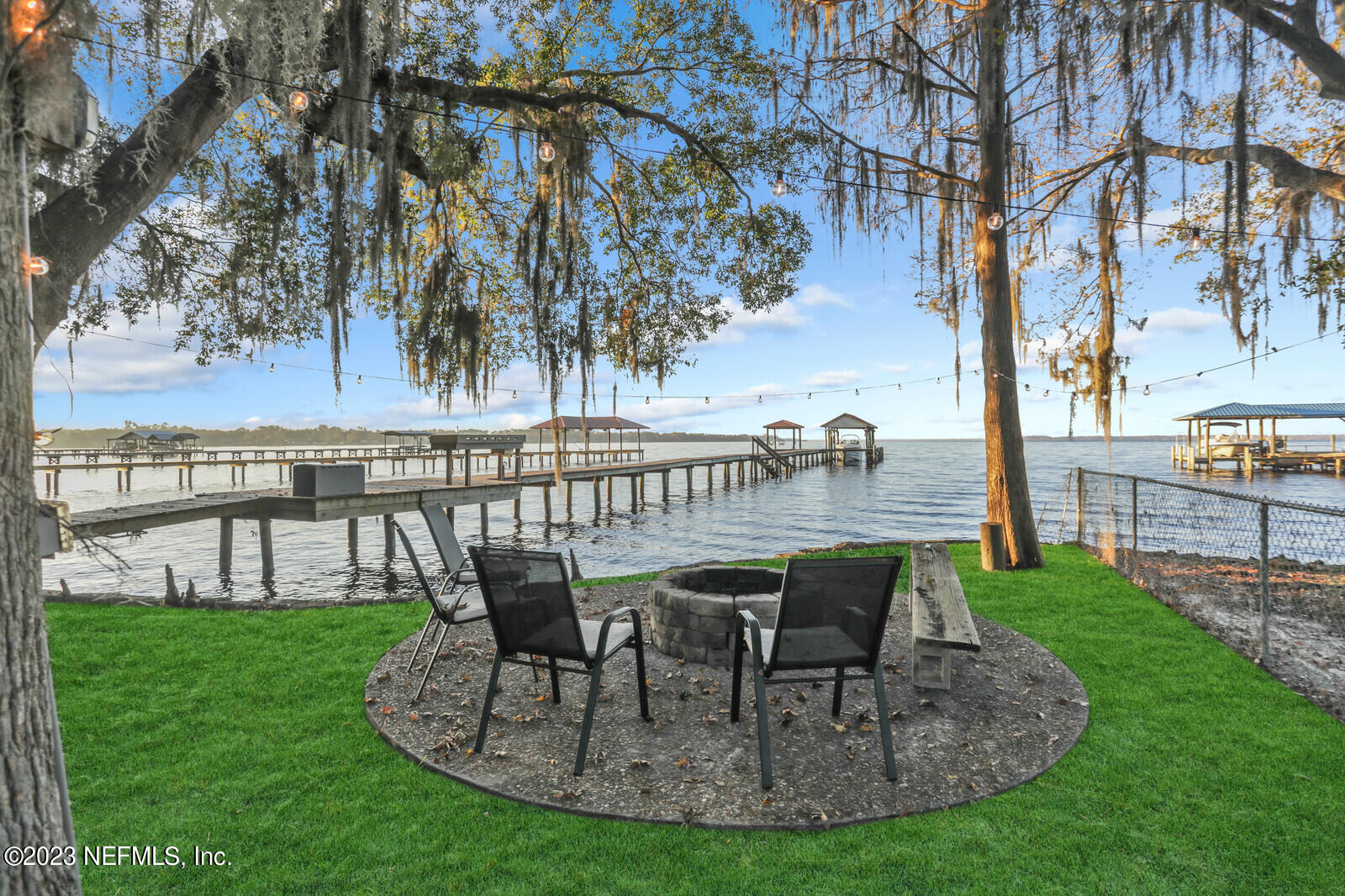 6439 Jack Wright Island Road St. Augustine, FL 32092 - Photo 82 of 85 Fire pit