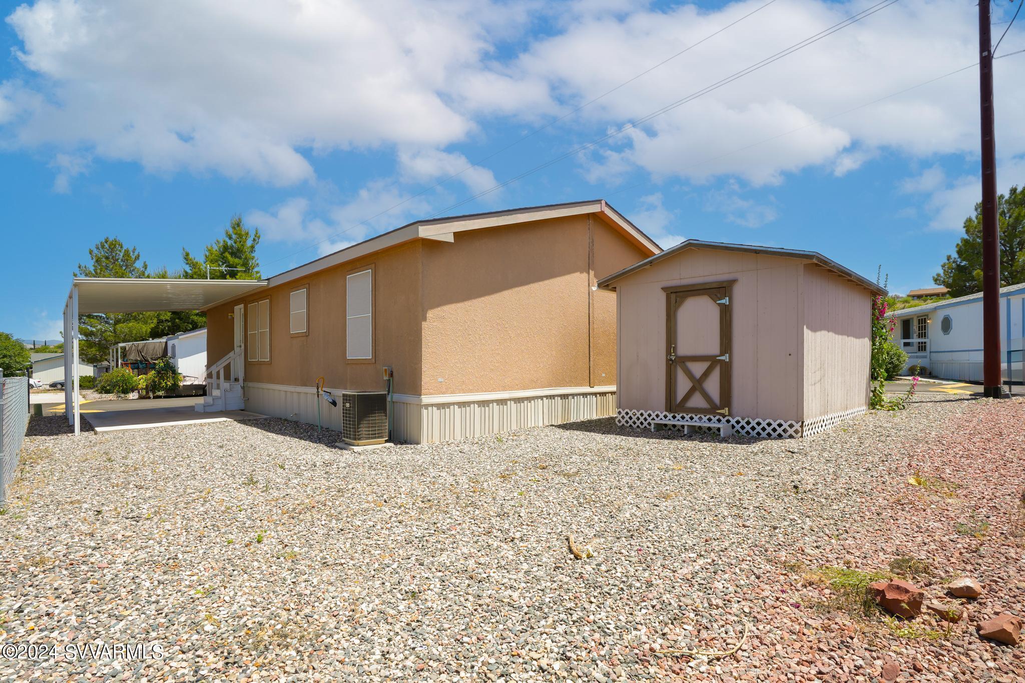 723 Finnie Flat Road, Unit 130 Camp Verde, AZ 86322 - Photo 25 of 26 Back of House and Shed