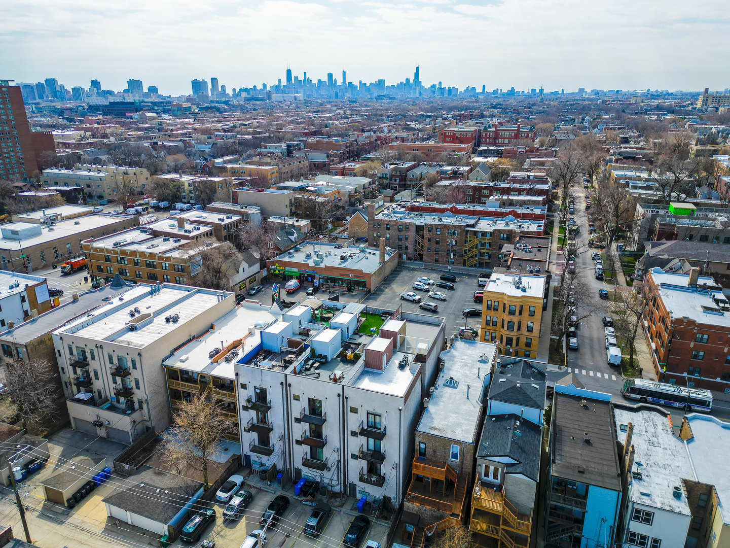 1430 West Irving Park Road, Unit 2 Chicago, IL 60613 - Photo 23 of 23 an aerial view of a city