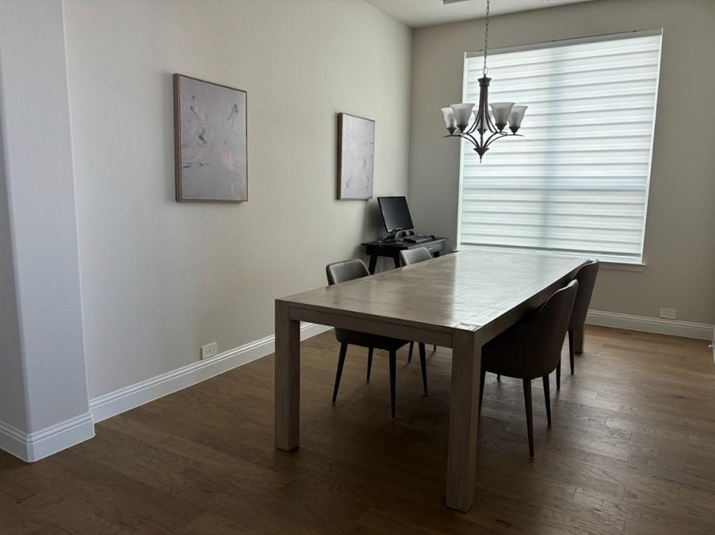 13391 Empire Maker Road Frisco, TX 75035 - Photo 6 of 12 a view of a workspace with furniture and wooden floor