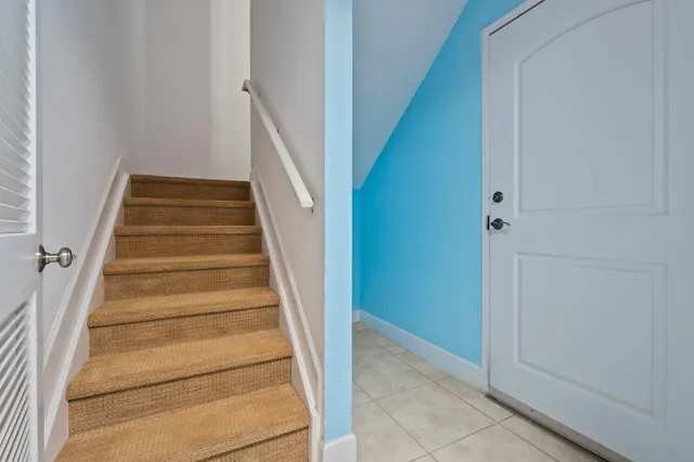 a view of a house with a street