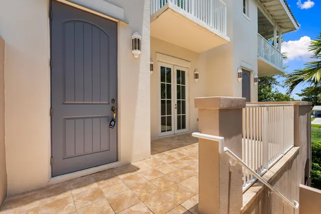 a view of outdoor space and deck