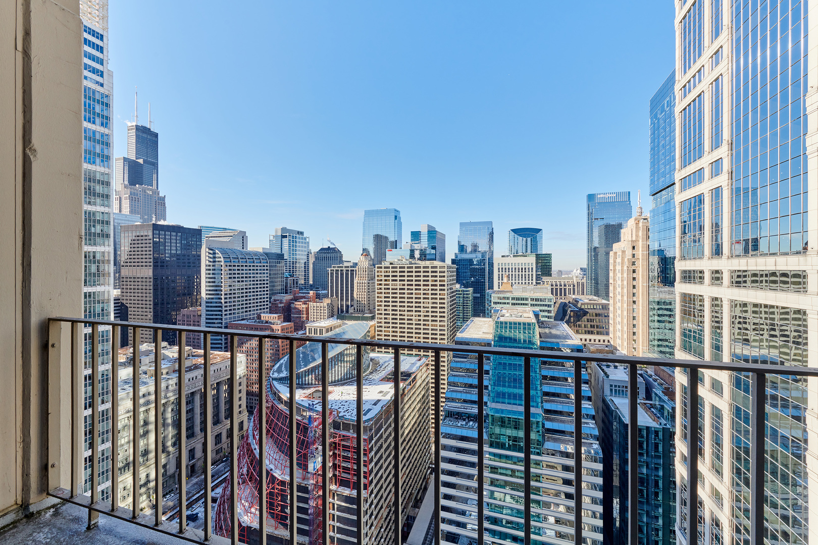 200 North Dearborn Street, Unit 4608 Chicago, IL 60601 - Photo 9 of 26 a view of city from balcony