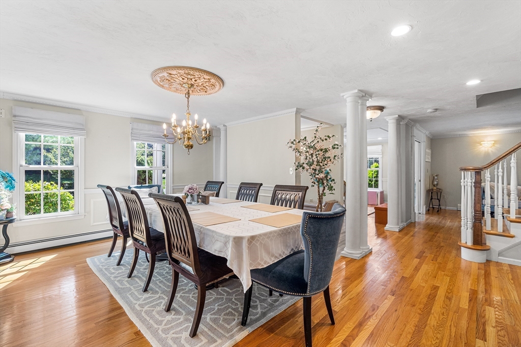 1 Jonathans Way Upton, MA 01568 - Photo 16 of 42 a view of a dining room with furniture window and wooden floor