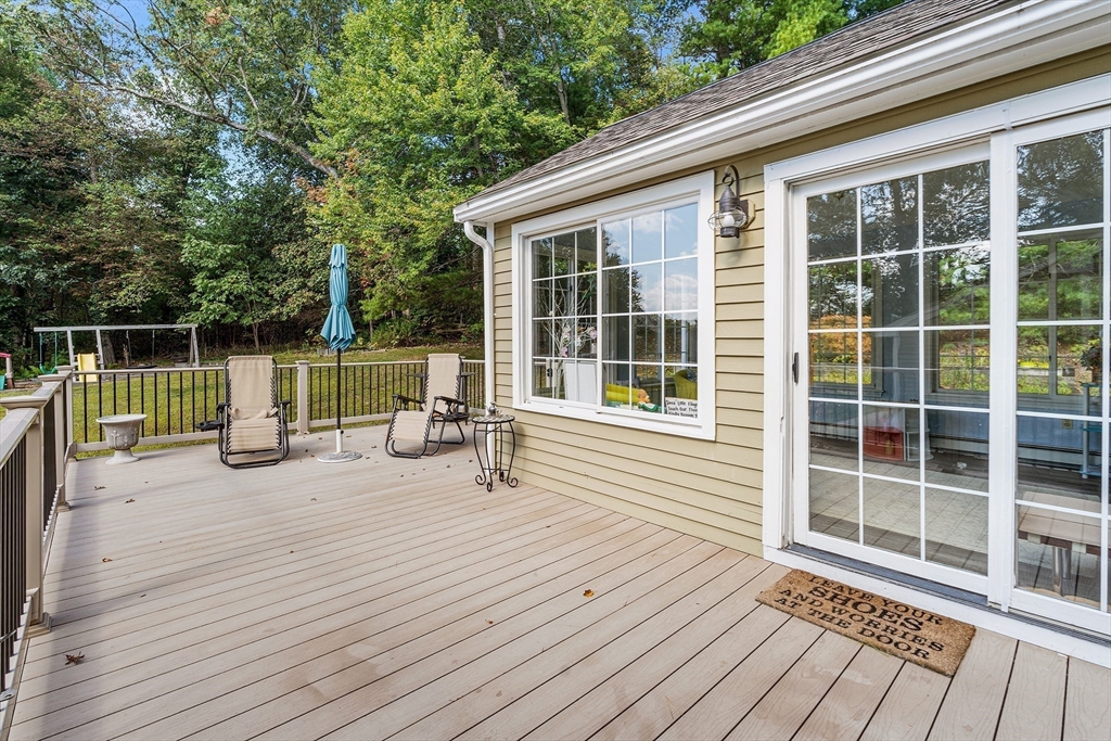 1 Jonathans Way Upton, MA 01568 - Photo 35 of 42 a view of a deck with wooden floor and seating space